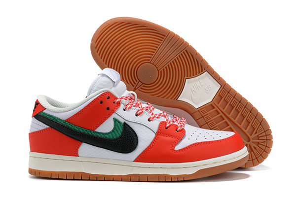 Women's Dunk Low SB Red/Black/Green Shoes 181